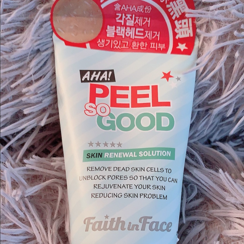 Faith in Face AHA Peel So Good